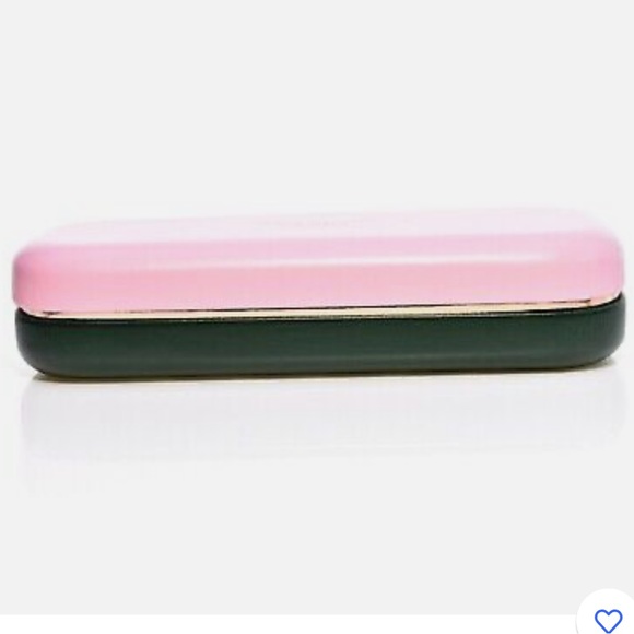 Kate Spade New Authentic Hard Clamshell Eyeglasses Case - Pink - Picture 3 of 12
